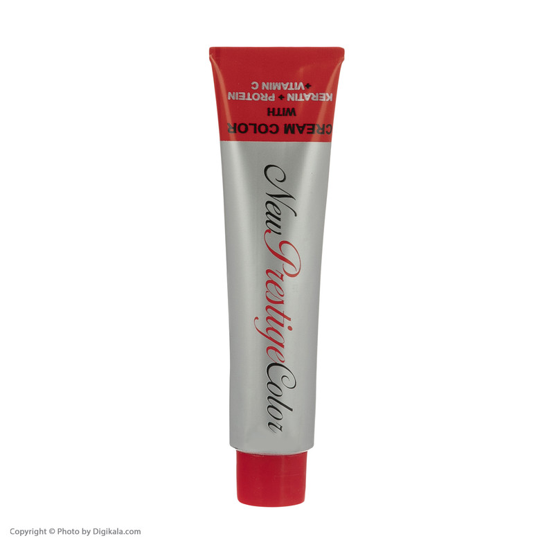 رنگ مو نیو پرستیژ کالر  شماره 8.1 حجم 120 میلی لیتر رنگ بلوند خاکستری روشن