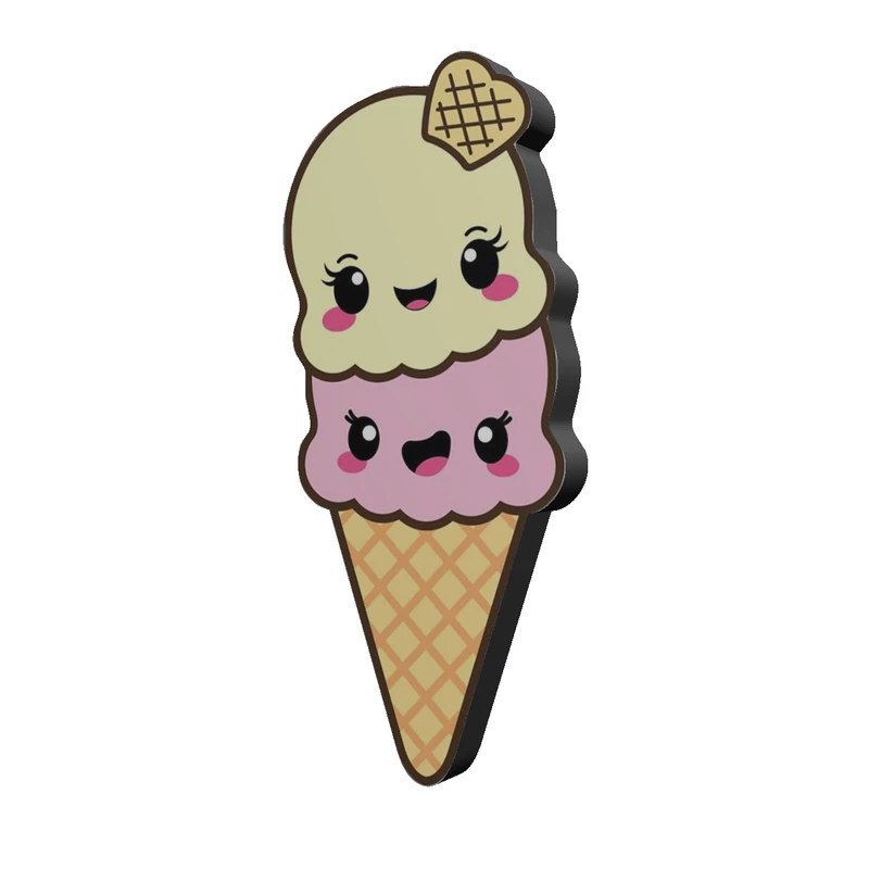 استیکر کنسول طرح بستنی قیفی کد 426