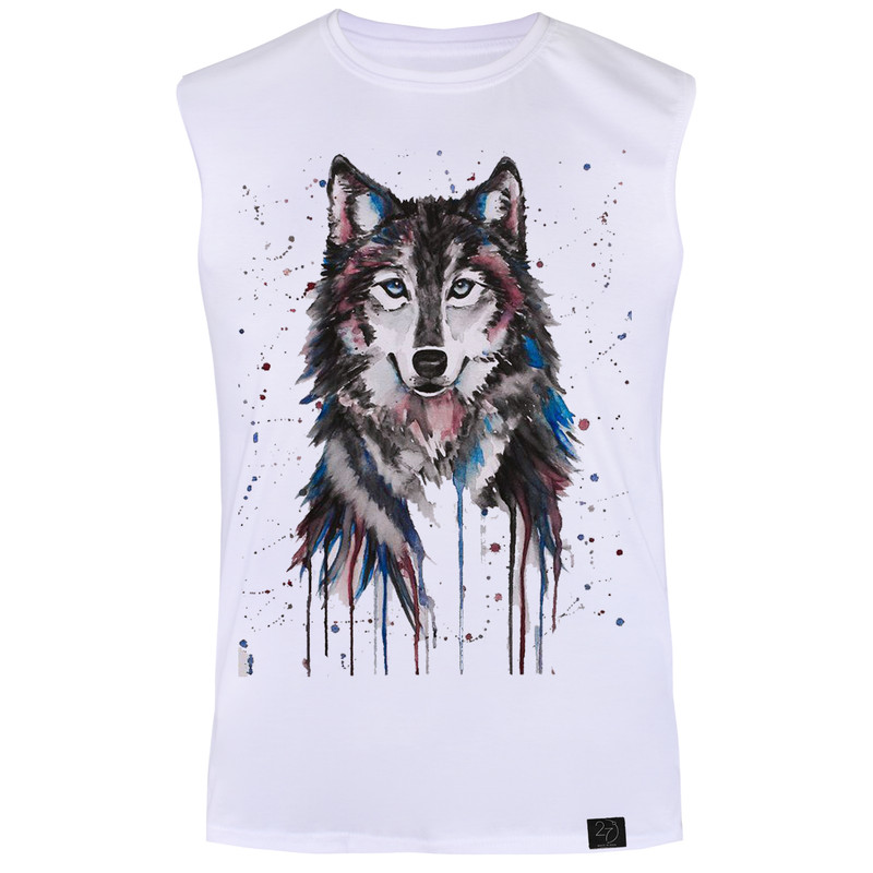 تاپ مردانه 27 طرح wolf کد H03
