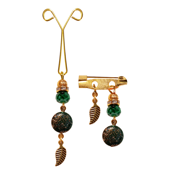 ست سنجاق سینه و گیره روسری کد PM SE 55