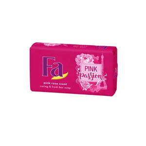 صابون شستشو فا مدل pink rose وزن 175 گرم 