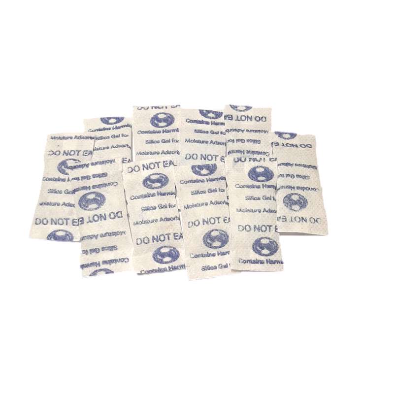 رطوبت گیر سیلیکا ژل مدل 350 وزن 1 گرم بسته 10 عددی
