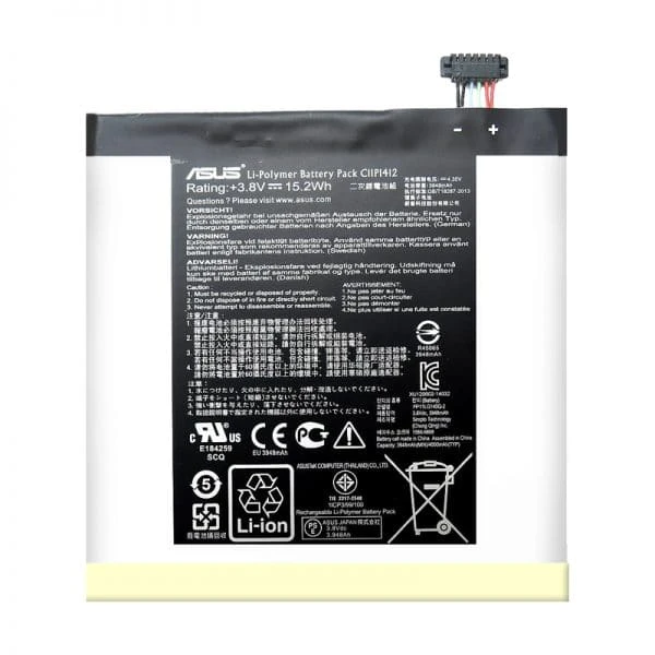 باتری تبلت مدل C11P1412 ظرفیت 3950 میلی آمپرساعت مناسب برای تبلت ایسوس fonePad 7 fe171