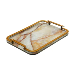 سینی دفورلی طرح مرمر کد 2230