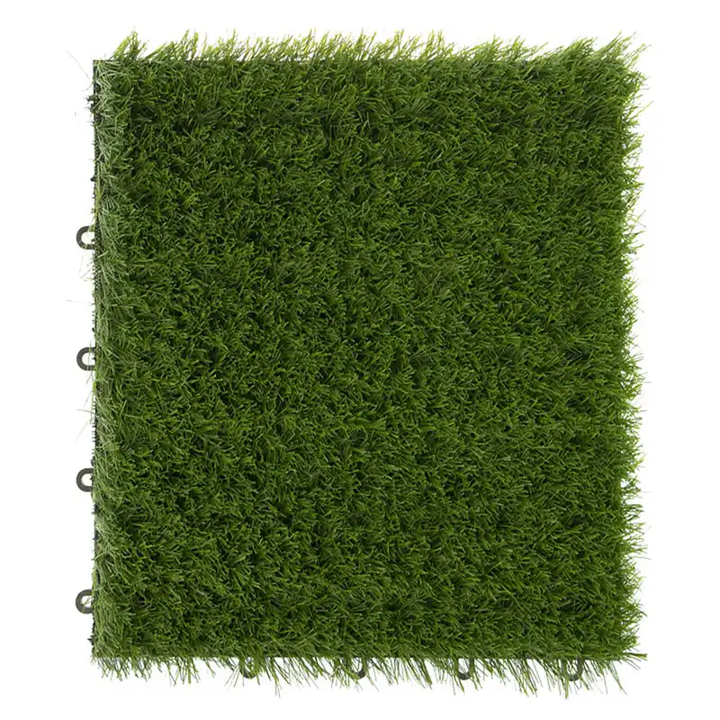 چمن مصنوعی مدل تایل کلیک سایز 40x40 سانتی متر