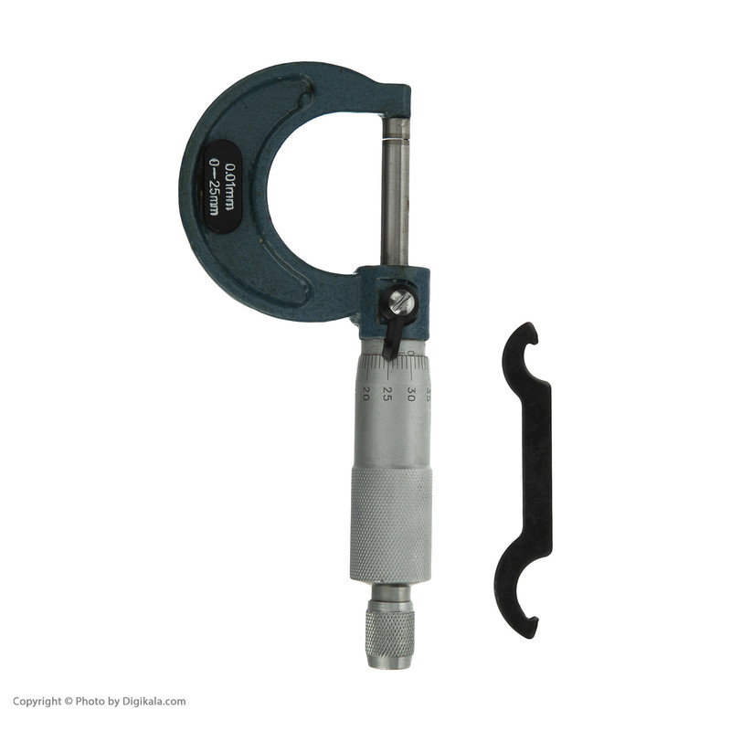 میکرومتر خارج سنج کد 100 گستره 25-0 میلی متر