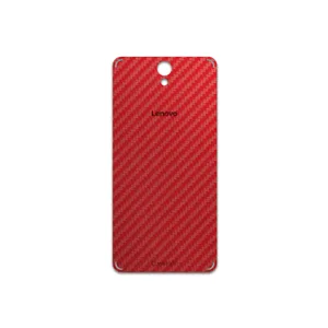 MAHOOT Red-Fiber Cover Sticker for Lenovo Vibe S1