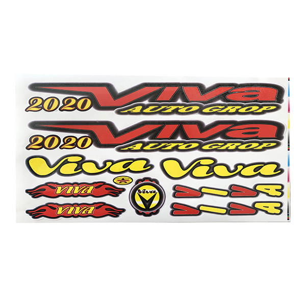 استیکر دوچرخه مدل vi