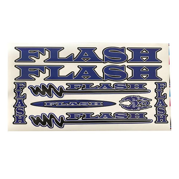 استیکر دوچرخه مدل flash