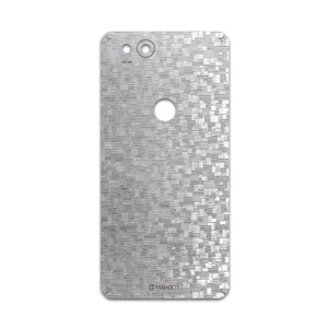 MAHOOT Silver-Silicon Cover Sticker for google Pixel 2