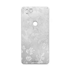 MAHOOT Silver-Wildflower Cover Sticker for google Pixel 2