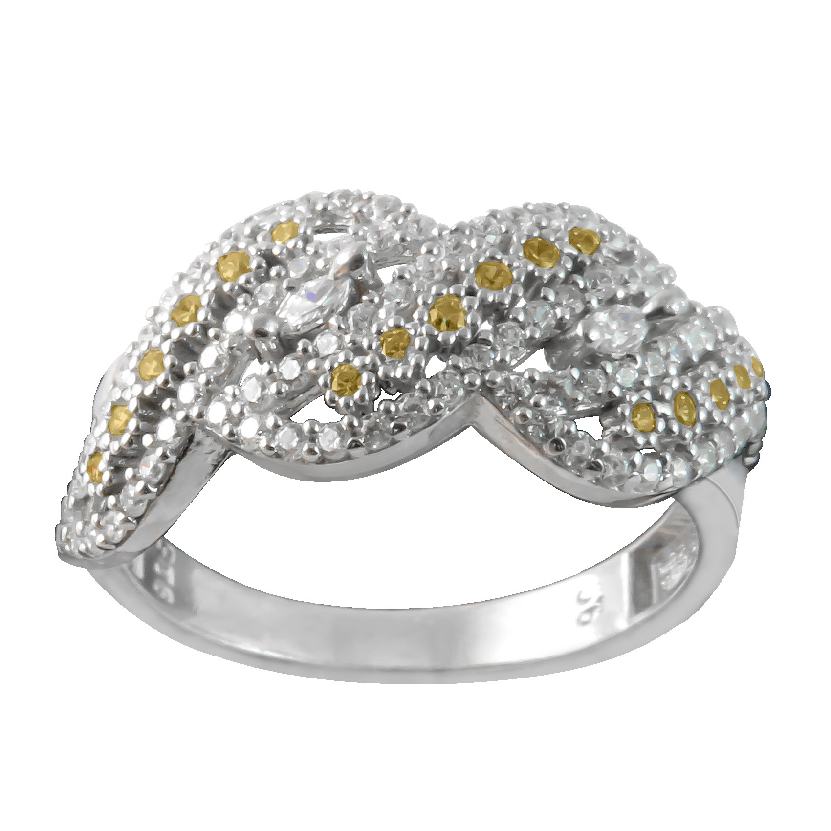 انگشتر نقره زنانه کد AS061