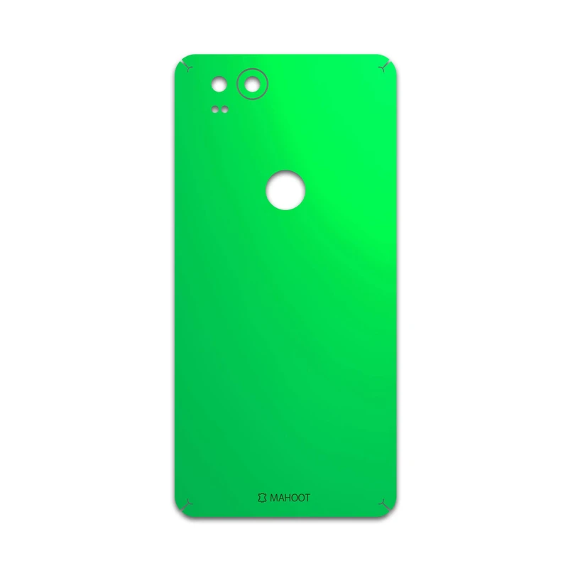برچسب پوششی ماهوت مدل Matte-Green مناسب برای گوشی موبایل گوگل Pixel 2