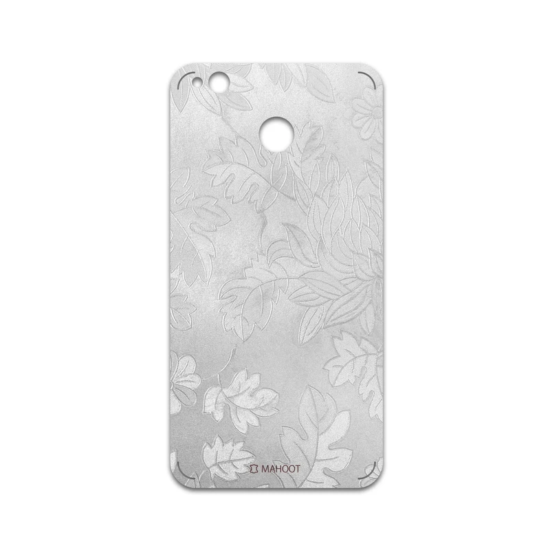 برچسب پوششی ماهوت مدل Silver-Wildflower مناسب برای گوشی موبایل شیائومی Redmi 4X