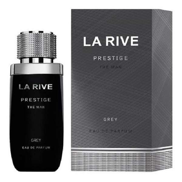 ادو پرفیوم مردانه لا ریو مدل prestige grey حجم 75 میلی لیتر