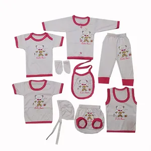 ست 10 تکه لباس نوزادی طرح خرس کد N01