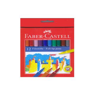 نقد و بررسی ماژیک 12 رنگ فابر کاستل مدل مدل 554212 توسط خریداران