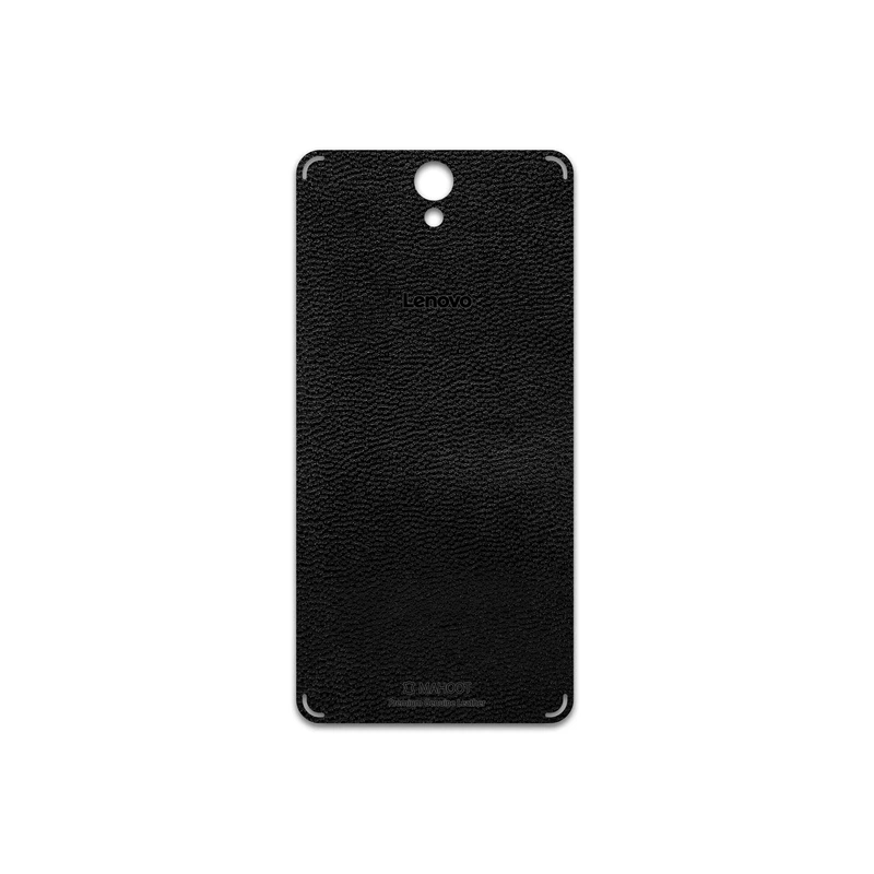 برچسب پوششی ماهوت مدل Black-Leather مناسب برای گوشی موبایل لنوو Vibe S1