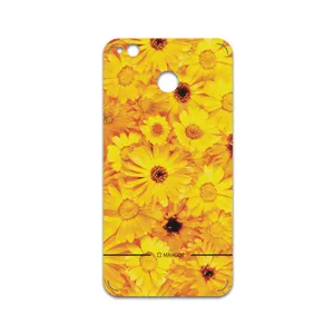 MAHOOT Yellow-Flower Cover Sticker for Xiaomi Redmi 4X