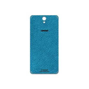 MAHOOT Blue-Leather Cover Sticker for Lenovo Vibe S1