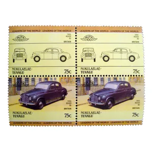 تمبر یادگاری طرح اتوموبیل مدل ROVER کد TAM6 مجموعه 4 عددی