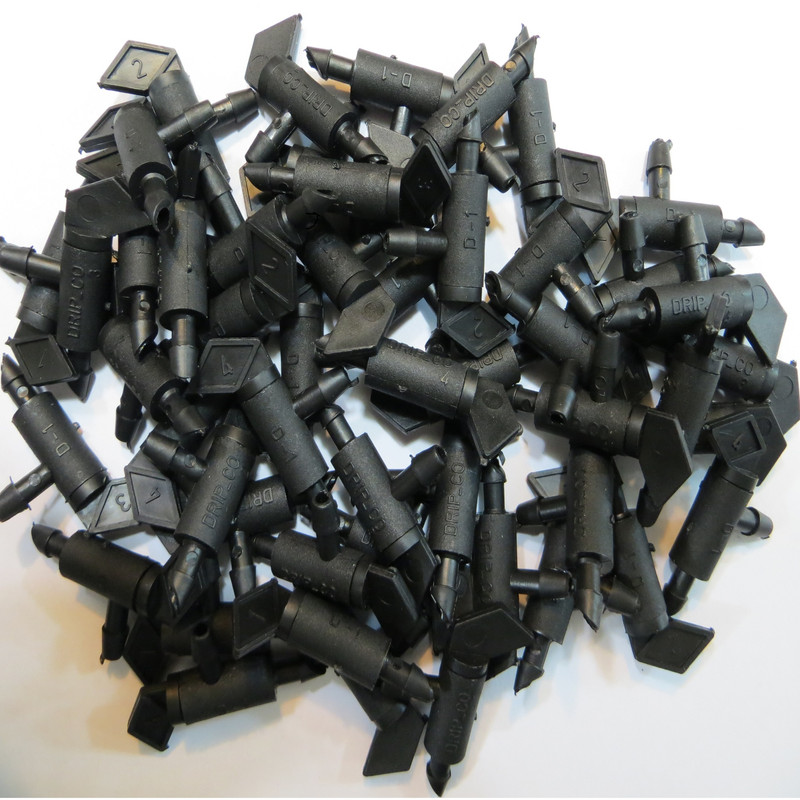 قطره چکان آبیاری دریپ مدل D1 بسته 100 عددی