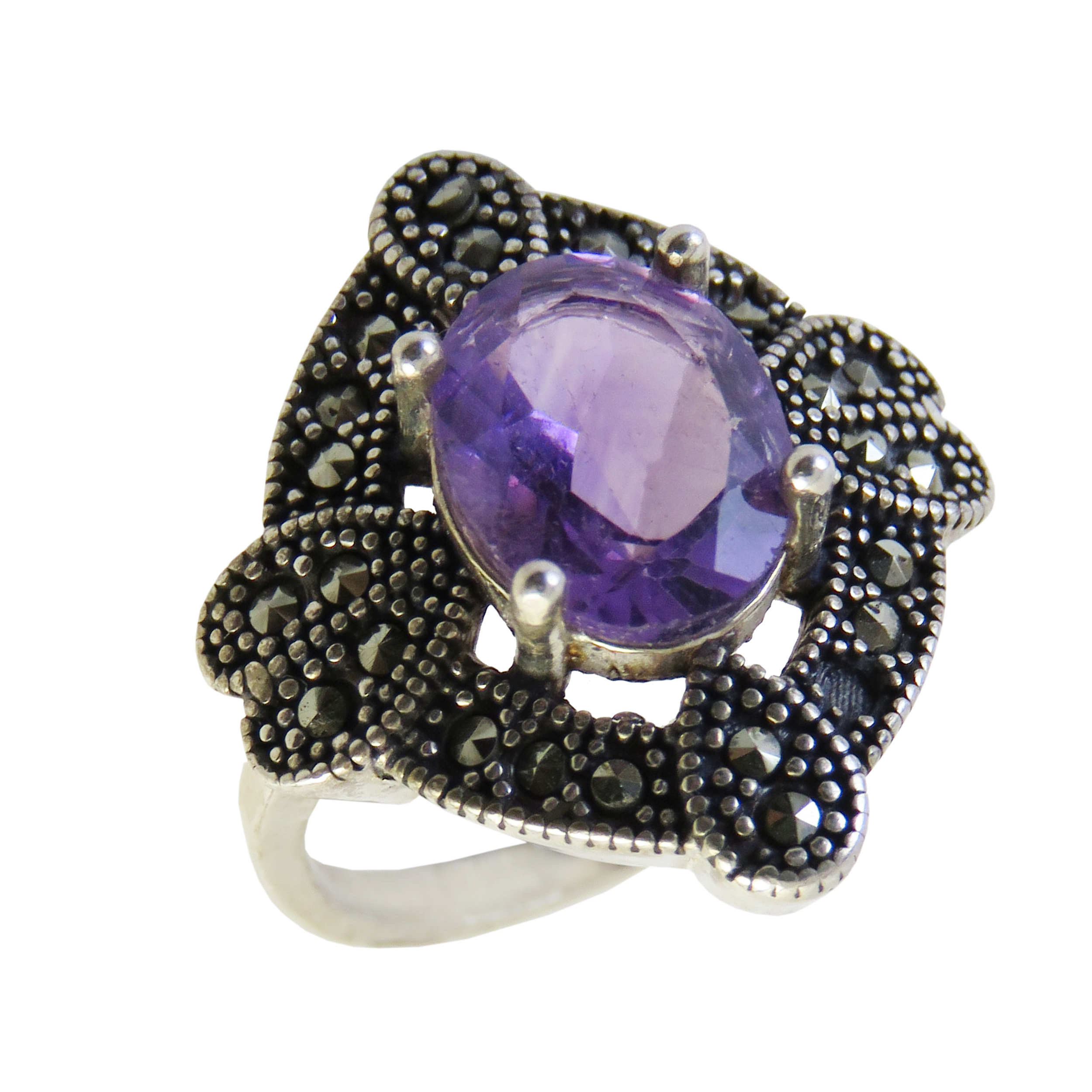 انگشتر نقره زنانه کد 2312