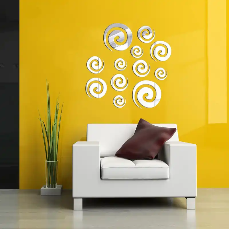 آینه پلکسی گلس دکو وسنا مدل P2010 دوازده تکه