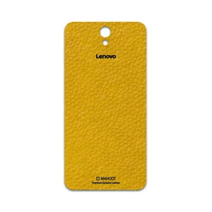 MAHOOT Mustard-Leather Cover Sticker for Lenovo Vibe S1 Lite