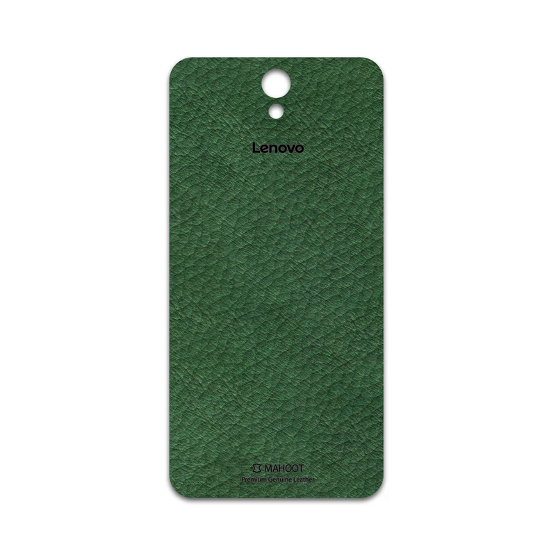 برچسب پوششی ماهوت مدل Green-Leather مناسب برای گوشی موبایل لنوو Vibe S1 Lite