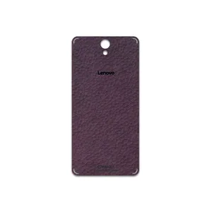 MAHOOT Purple-Leather Cover Sticker for Lenovo Vibe S1