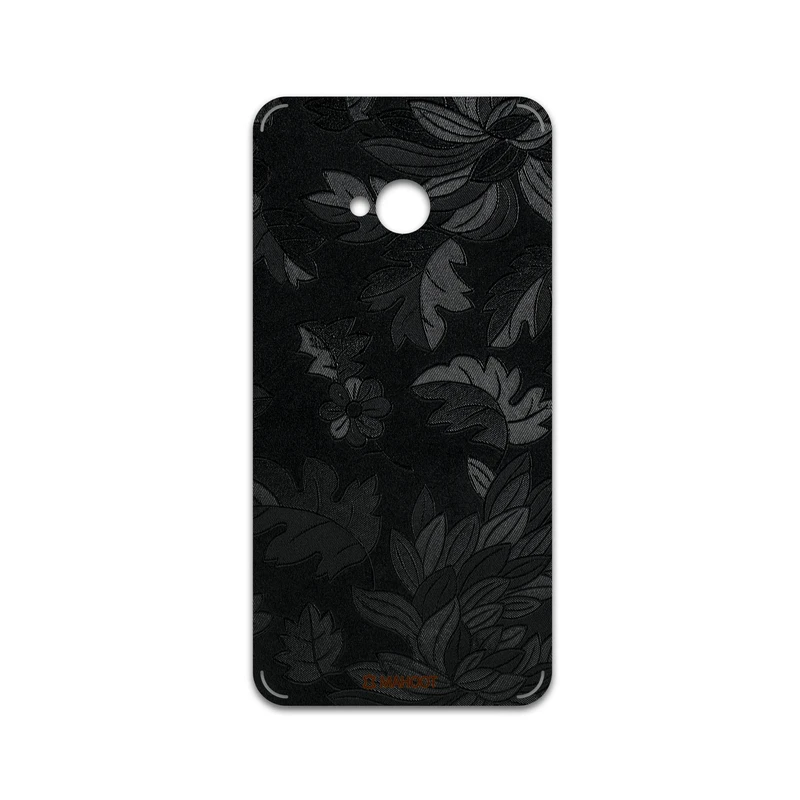 برچسب پوششی ماهوت مدل Black-Wildflower مناسب برای گوشی موبایل اچ تی سی One