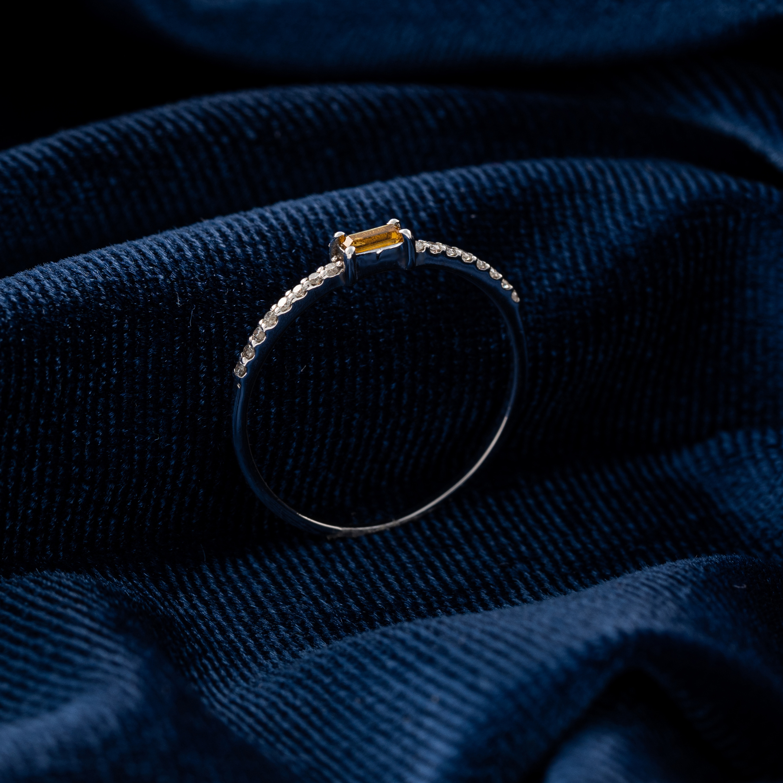 انگشتر طلا 18 عیار زنانه جواهری سون مدل 2560 -  - 3