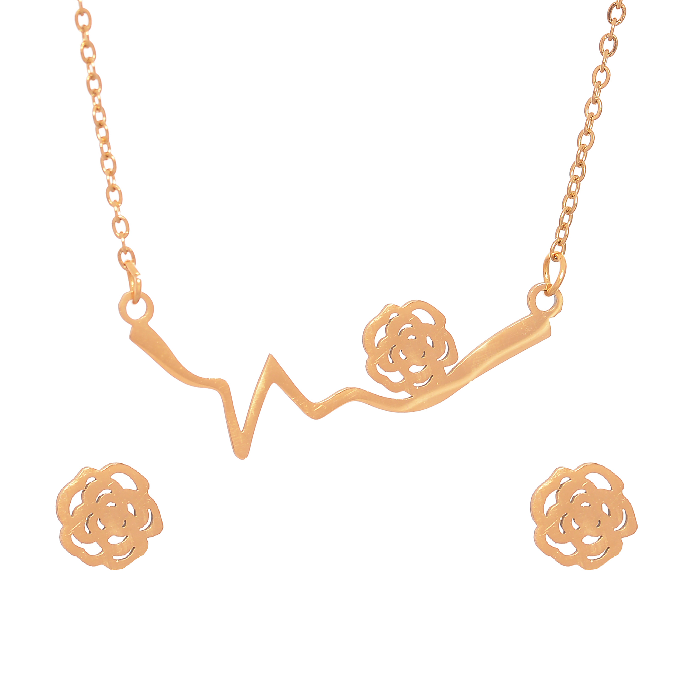 نیم ست زنانه طرح گل کد NS1195