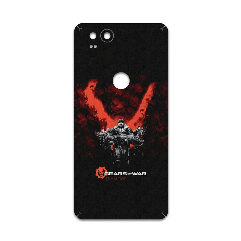 برچسب پوششی ماهوت مدل GEARS-OF-WAR-Game مناسب برای گوشی موبایل گوگل Pixel 2
