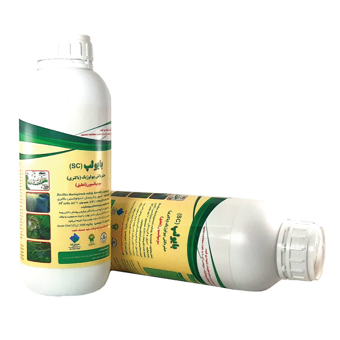 آفتکش زیستی بایوران مدل بایولپ کد BT-1L حجم 1 لیتر