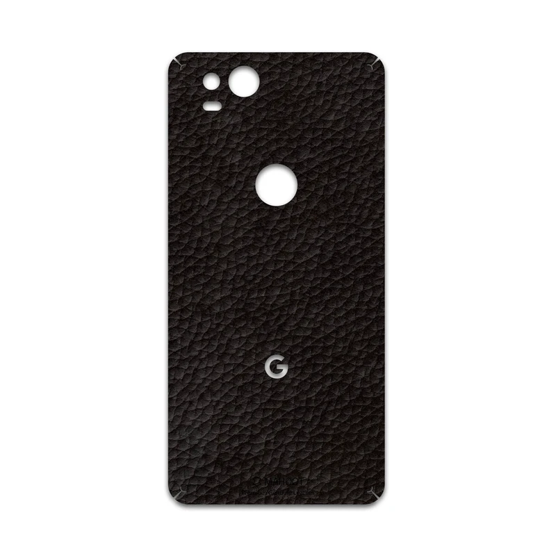 برچسب پوششی ماهوت مدل Dark-Brown-Leather مناسب برای گوشی موبایل گوگل Pixel 2