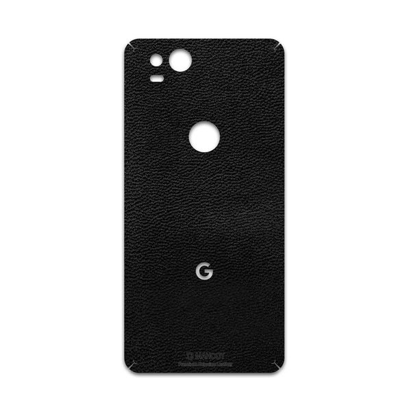 برچسب پوششی ماهوت مدل Black-Leather مناسب برای گوشی موبایل گوگل Pixel 2 برچسب پوششی ماهوت مدل Black-Leather مناسب برای گوشی موبایل گوگل Pixel 2