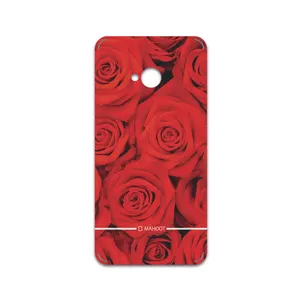 MAHOOT Red-Flower Cover Sticker for HTC One