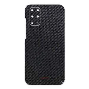 MAHOOT Black-Carbon-Fiber Cover Sticker for Samsung Galaxy S20 Plus