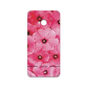 MAHOOT Pink-Flower Cover Sticker for HTC One