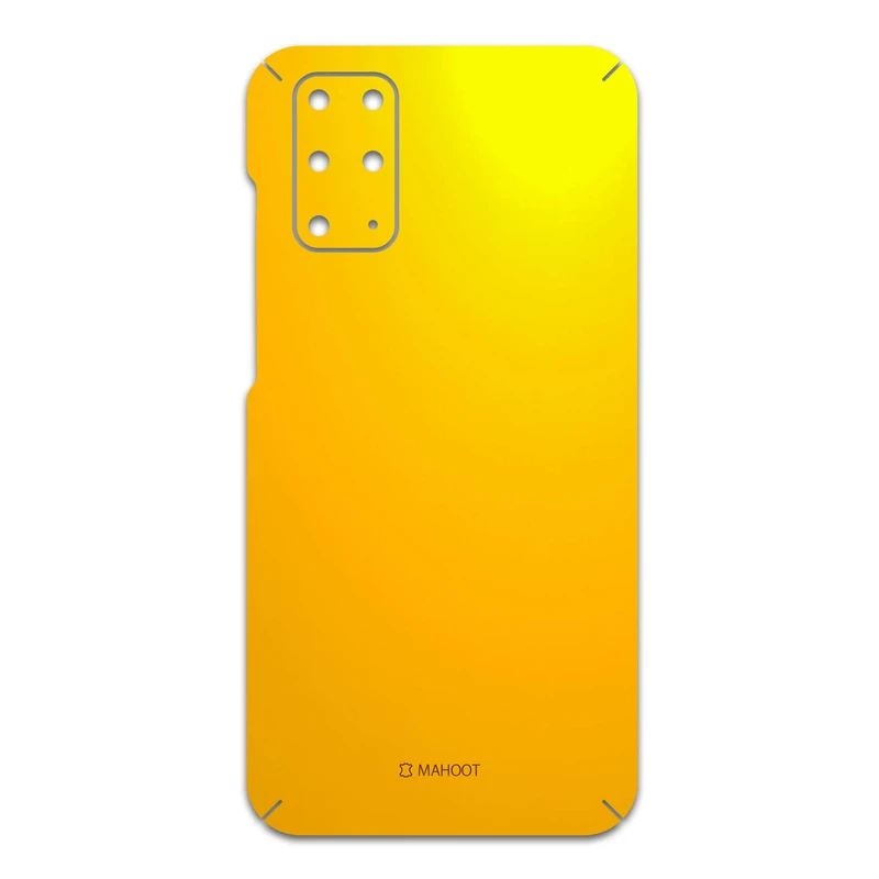 برچسب پوششی ماهوت مدل Matte-Deep-Mustard مناسب برای گوشی موبایل سامسونگ Galaxy S20 Plus
