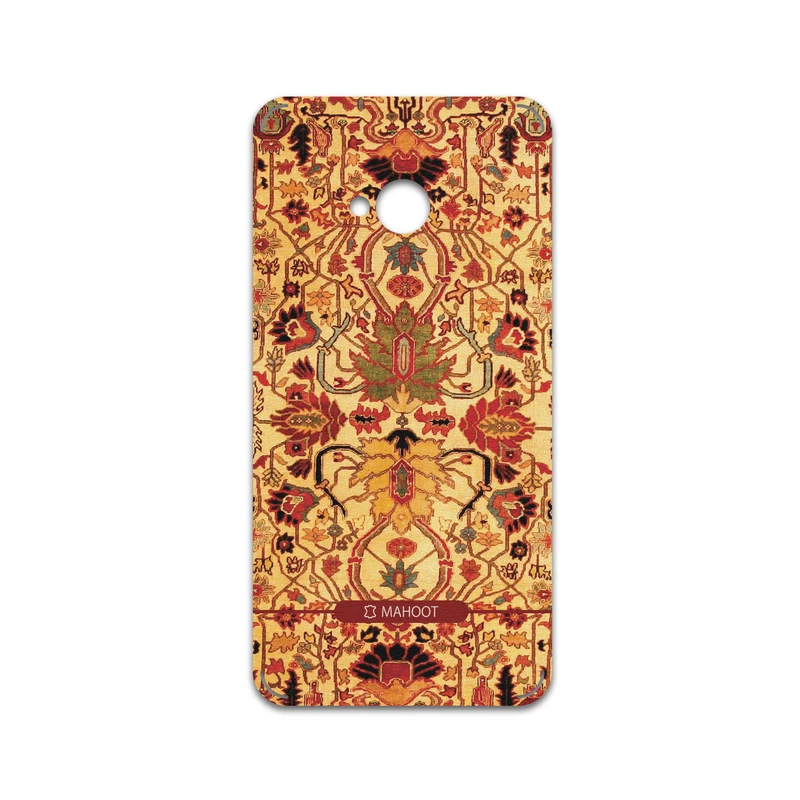 برچسب پوششی ماهوت مدل Persian-Carpet-Yellow مناسب برای گوشی موبایل اچ تی سی One