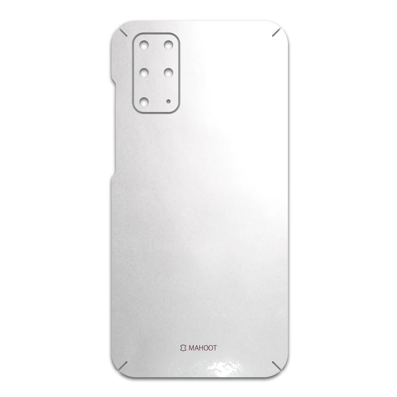برچسب پوششی ماهوت مدل Metallic-White مناسب برای گوشی موبایل سامسونگ Galaxy S20 Plus