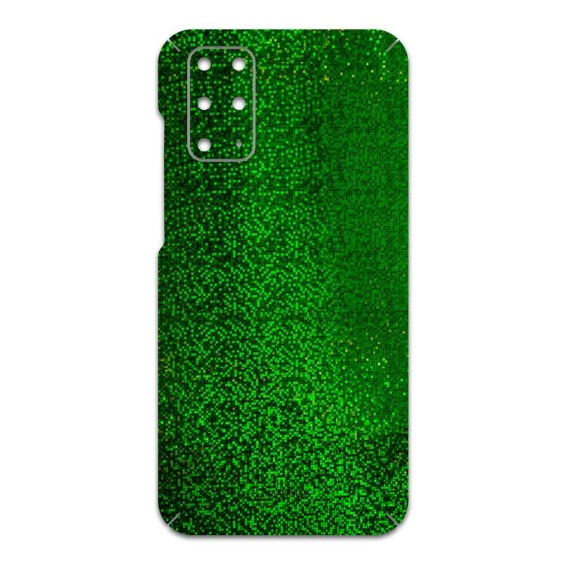 برچسب پوششی ماهوت مدل Green-Holographic مناسب برای گوشی موبایل سامسونگ Galaxy S20 Plus