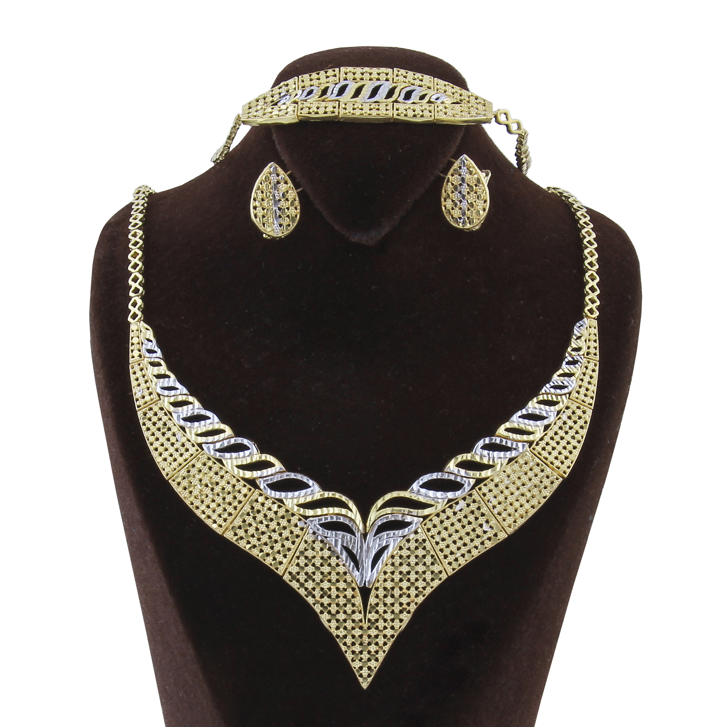 ست نقره زنانه بازرگانی میلادی کد NTR_031