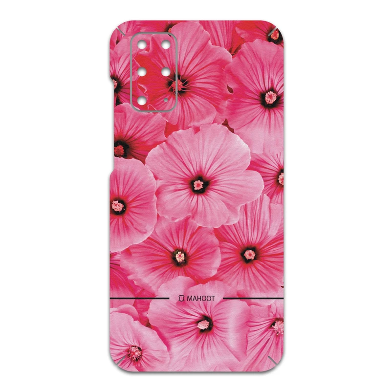 برچسب پوششی ماهوت مدل Pink-Flower مناسب برای گوشی موبایل سامسونگ Galaxy S20 Plus