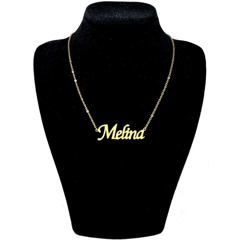 گردنبند زنانه طرح ملینا کد u55