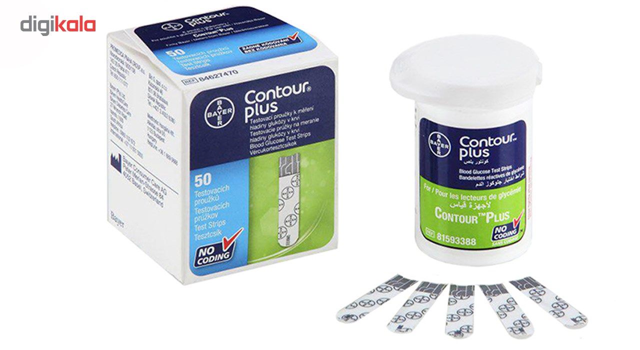 نوار تست قندخون کنتور پلاس مدل NGH بسته 50 عددی -  - 3
