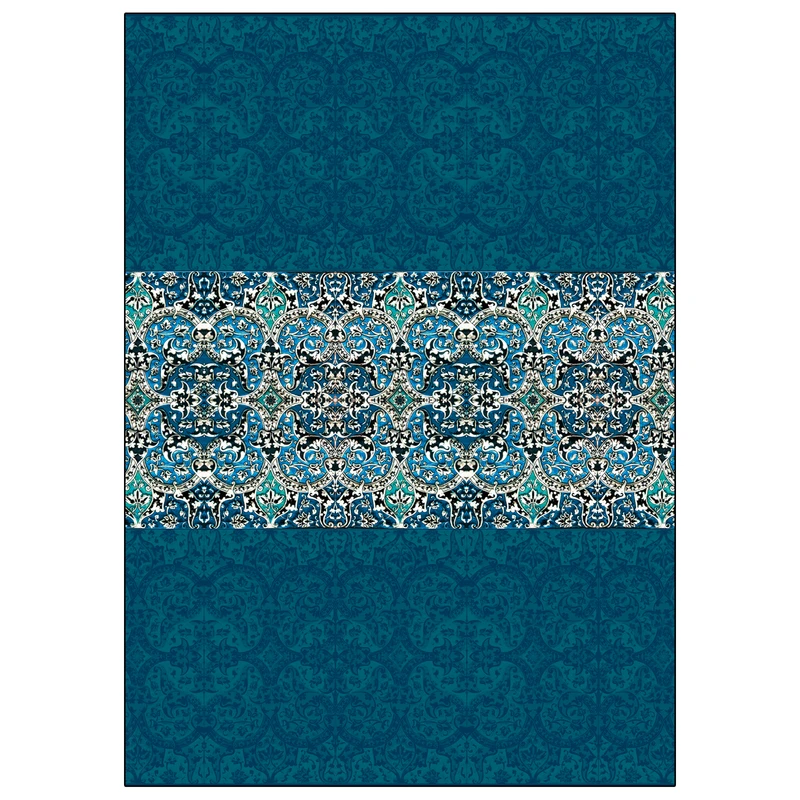 کاغذ کادو طرح کاشی بسته 5 عددی